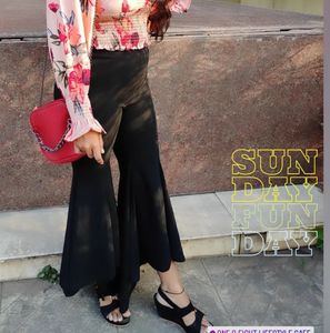 Stylish Black Flare Pants