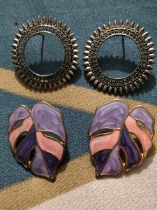 Set of 2 Unique Earrings