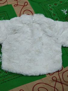 Cozy White 'Love' Jacket