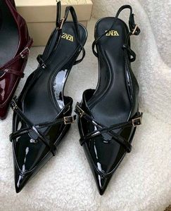 Zara Black Heels