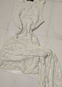 offwhite bodycon designer dress