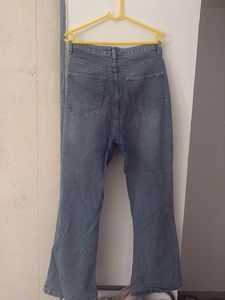 Women's Blue Flared Jeans