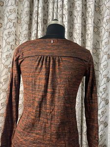 Cozy Marled Long Sleeve Top