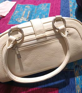 Stylish Off-White Handbag