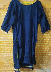 Embroidered Blue Kurta (38)