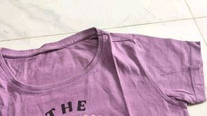 Purple Sunshine Soul Society Crop tshirt
