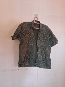 Men's Printed Short Sleeve Shirt