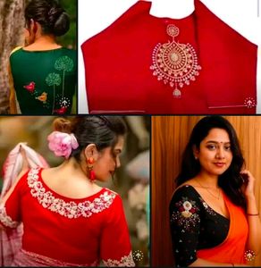 Women Embroidery Blouse Pack Of 4
