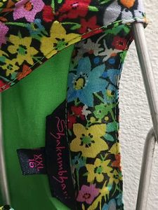 Floral Green Kurta