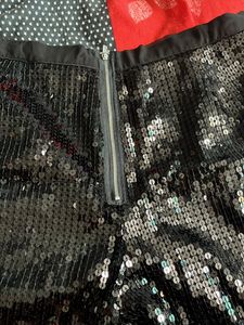 Very cute Black Sequin Shorts.