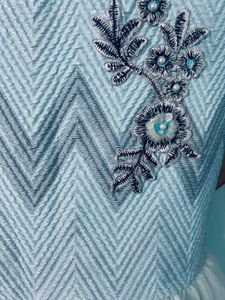 Peppermint Brand Powdered Blue Dress
