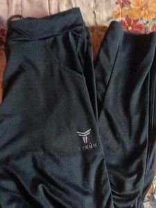 TYKUN Black Athletic Pants