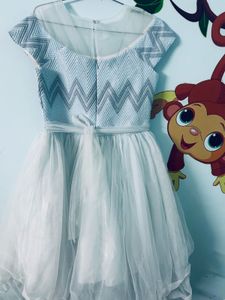 Peppermint Brand Powdered Blue Dress
