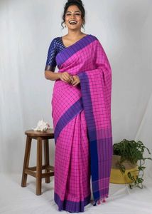 New without Tag- Elegant Pure Cotton Saree