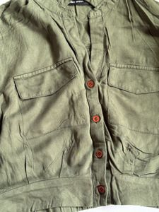 Olive Green Utility shirt