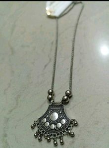 Combo Set Oxidized NeckChain&amp;Multicolour Earings..
