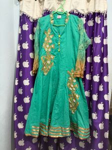 Beautiful Green Kurta Set