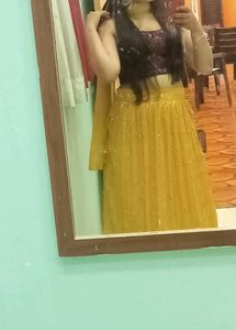 Crop Top Dress , Lehanga