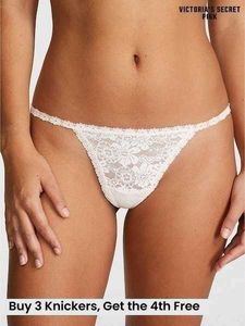 victoria's  secret Lace Thong Panty