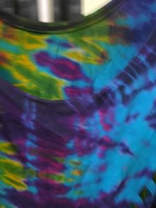 Colorful Tie-Dye Sleeveless Top