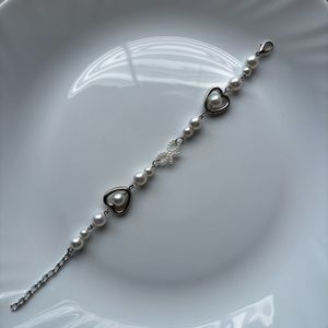 pearl bow bracelet