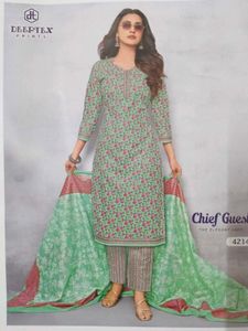 Deeptex ( Floral sea green suit)