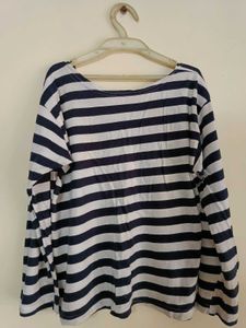 Classic Striped Long Sleeve Top