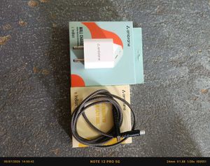 Ambrane 20W Fast Charger & Cable