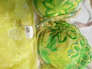 Lace Floral Bra and Panty Set