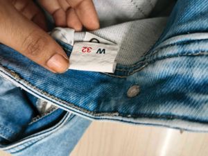 Light Wash Denim Jeans