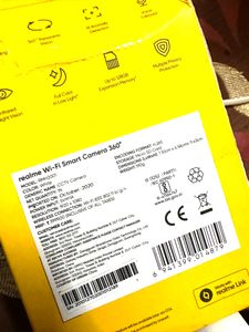 Realme Camera Unused 360 ❌Charger N Wall Moun