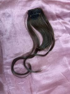 nishhair Brown Clip-In Hair bang