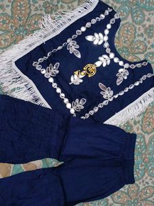 Designer Navy Blue Set