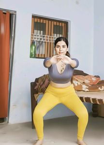 Yellow Cotton Leggings