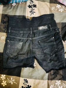 Black shorts