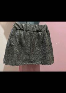 Sparkly Halter Neck Mini skirt and backless top