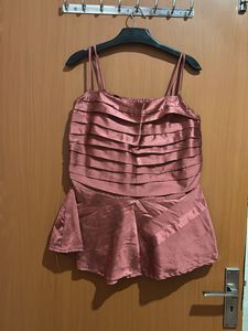 Elegant Pink Ruffled Top