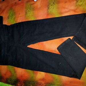 Black Denim Overalls
