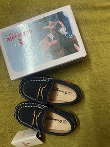 Navy Blue Loafers for Kids