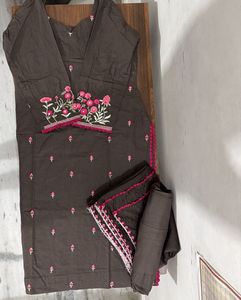 Embroidered Kurta Fabric