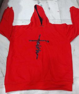 Red Faith Hoodie