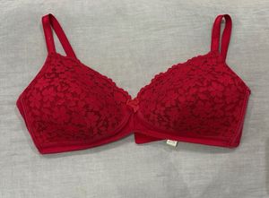 Red Lace Bra