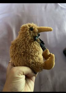 Cute Fuzzy Bird Showpiece