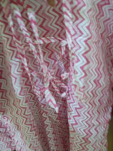 new and never wear pink Zigzag Print Kurta