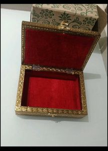 Antique Gold Embossed Box