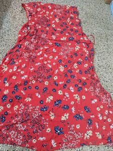 Floral Wrap Dress