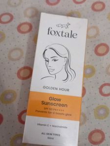 Foxtale Golden Hour Glow Sunscreen