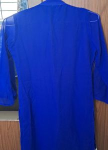 Beautiful, Ink Blue, Ethnic Straight Kurta With Yo