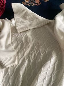 Chic Cream Knit Sweater