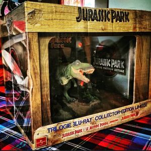 French Jurassic Park Trilogy Blu-Ray Collec